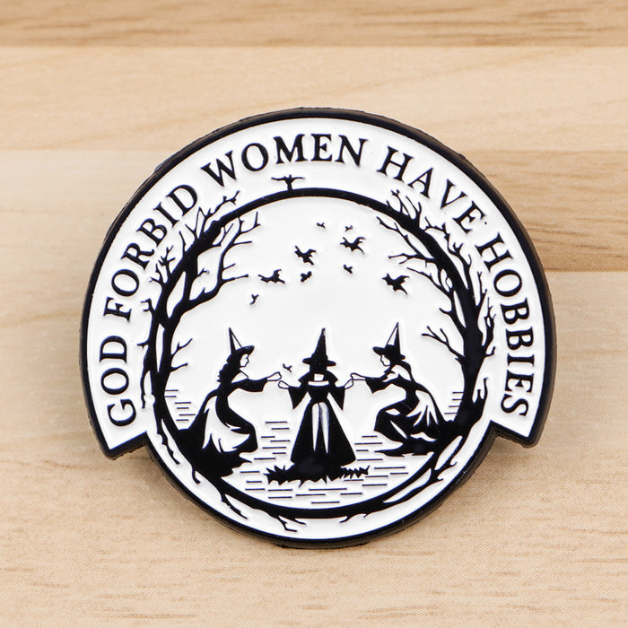 Wholesale Girls'  English letter quote brooch badge clothing backpack accessories