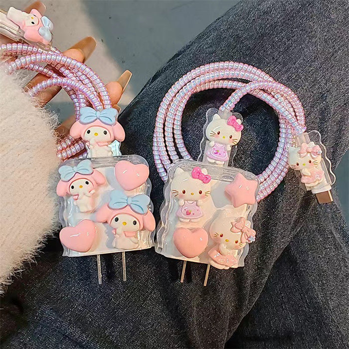 Wholesale Cute Cartoon 20W Charger Protective Case