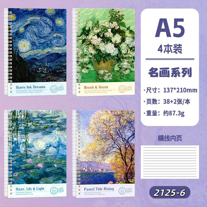 Wholesale A5 spiral cratoon creative notebook