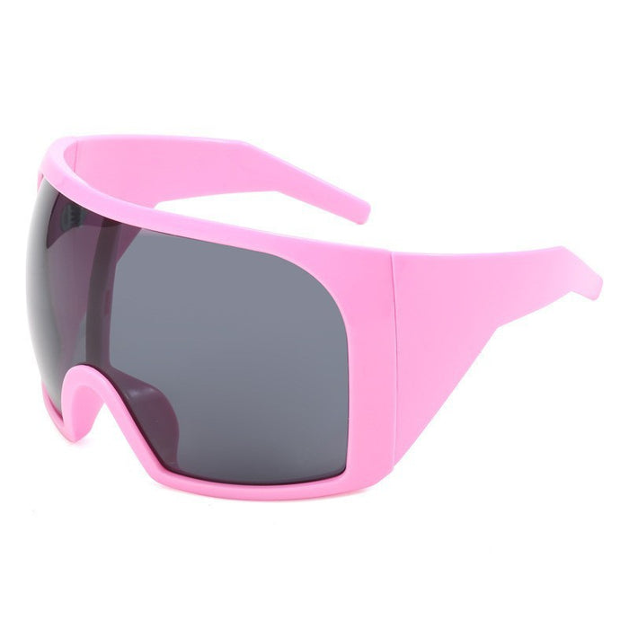 Wholesale Large frame surround sunglasses technology eye protection sunglasses