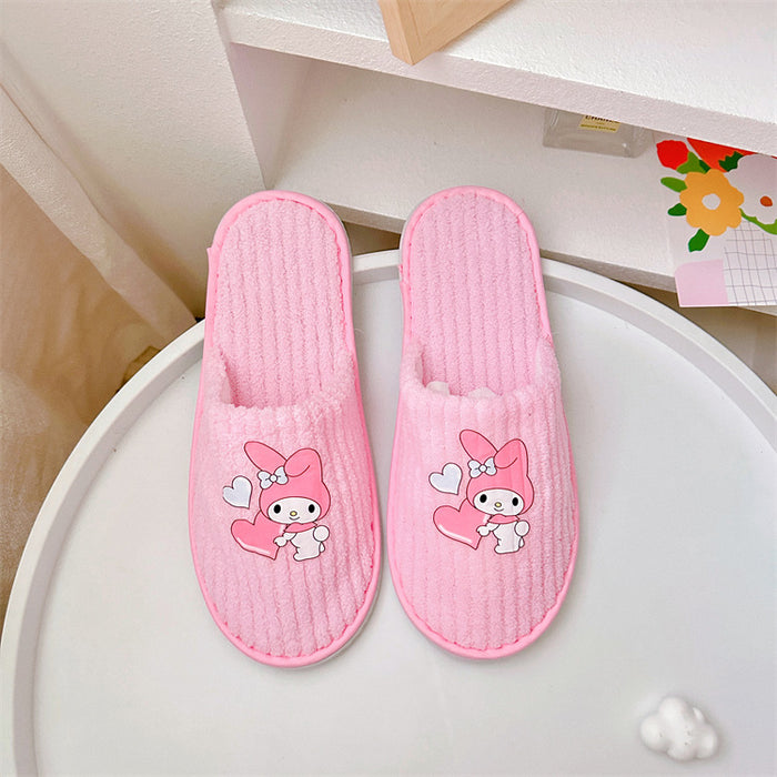 Wholesale Coral Fleece Cartoon Non-slip Slippers JDC-SP-Ceguan001