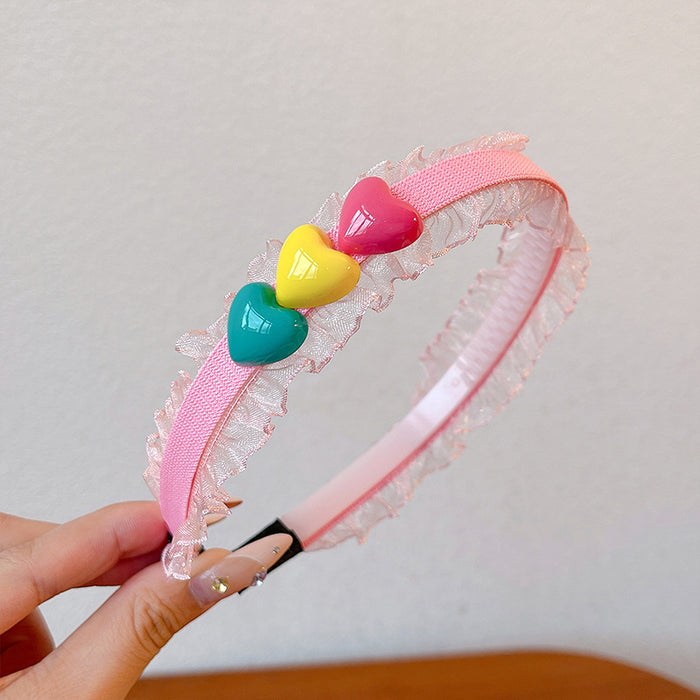 Wholesale Children' s headband girls non-slip baby hairpin headdress little girl rabbit ear bow headband