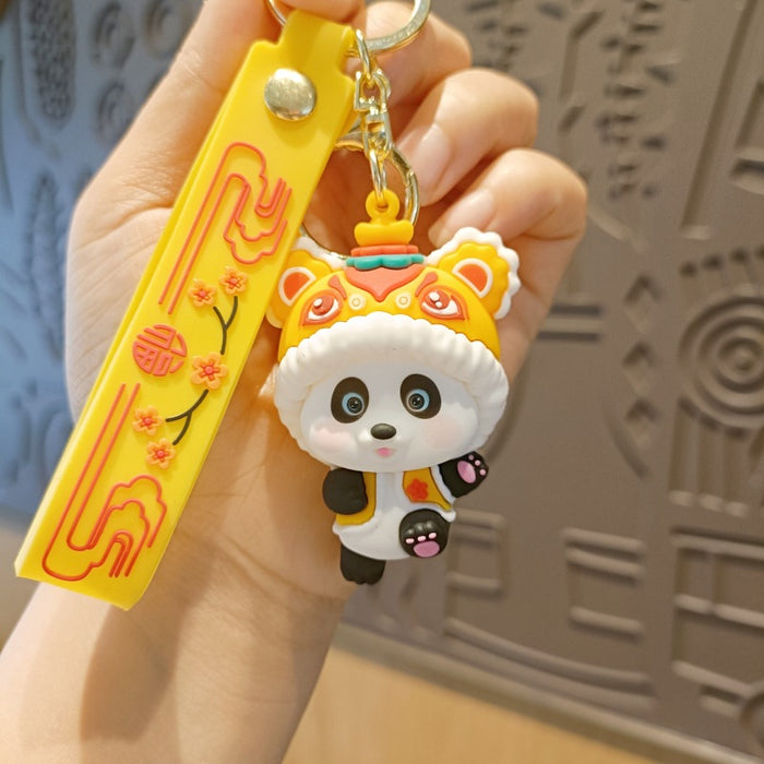 Wholesale Cute 3D Doll Silicone Keychain JDC-KC-MingT133