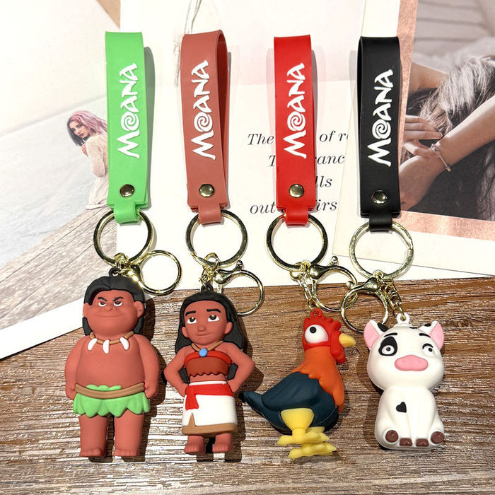 Wholesale Ocean Cartoon Pendant Car Keychain Accessories Small Gift