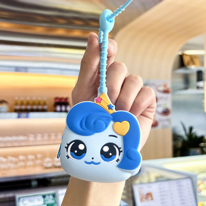 Wholesale PVC Cartoon Coin Purse Keychain JDC-KC-Benxin007