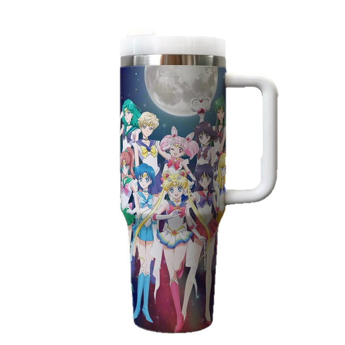 Wholesale 40oz Car Cup  cartoon Stainless Steel  ice bullies cup Tumbler Thermos Cup
