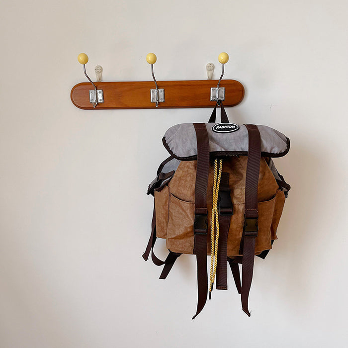 Wholesale Children's lightweight backpack, outdoor canvas bag, minimalist sports style, outdoor