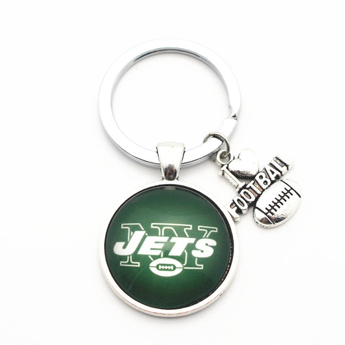 Wholesale Alloy Time Gemstone Keychain Keychain JDC-KC-MoX001