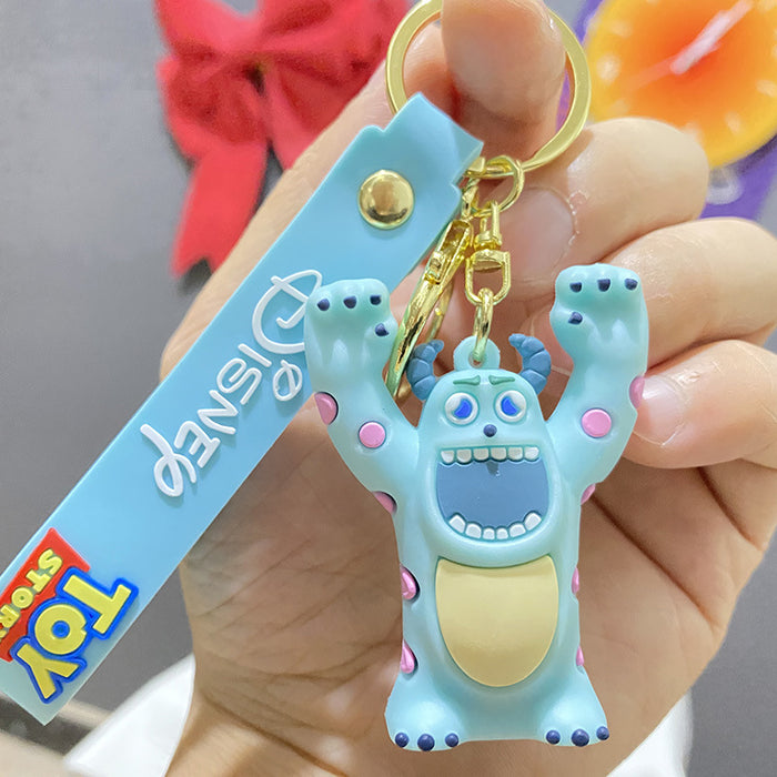 Wholesale PVC Cartoon Doll Keychain JDC-KC-WuYi233