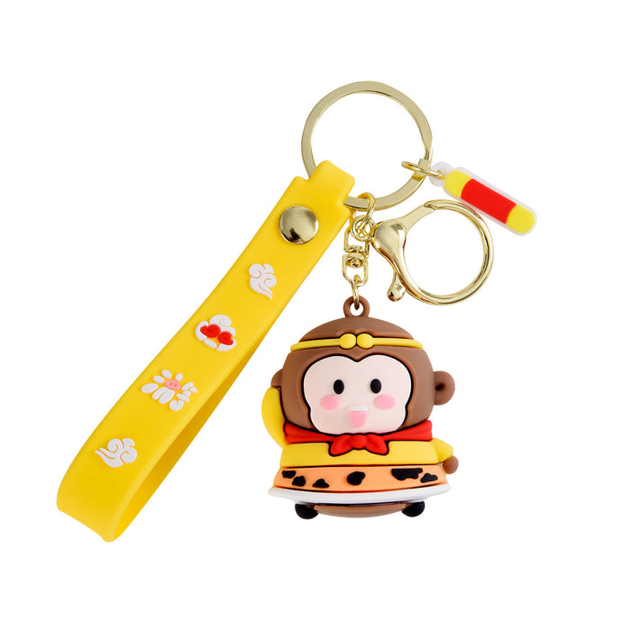 Wholesale PVC Cartoon Doll Keychain JDC-KC-MengXu001