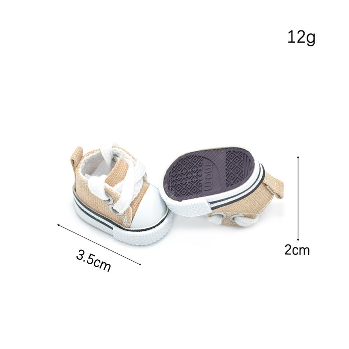 Wholesale Canvas Shoes 17cm  Pendant Shoes 10cm Cotton Doll Pendant Baby Clothes