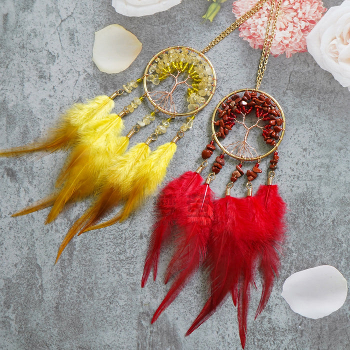 Wholesale Glass Crystal Life Tree Car Hanging Decoration Chic Fashion Accessory MOQ≥2