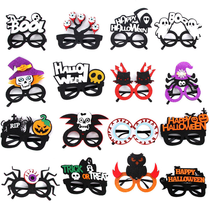 Wholesale Halloween Cartoon Plastic Glasses JDC-SG-ZHHAO004