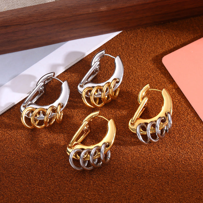 Wholesale Earrings Fashion Exaggeration Retro Personality Earrings Earrings Accessories