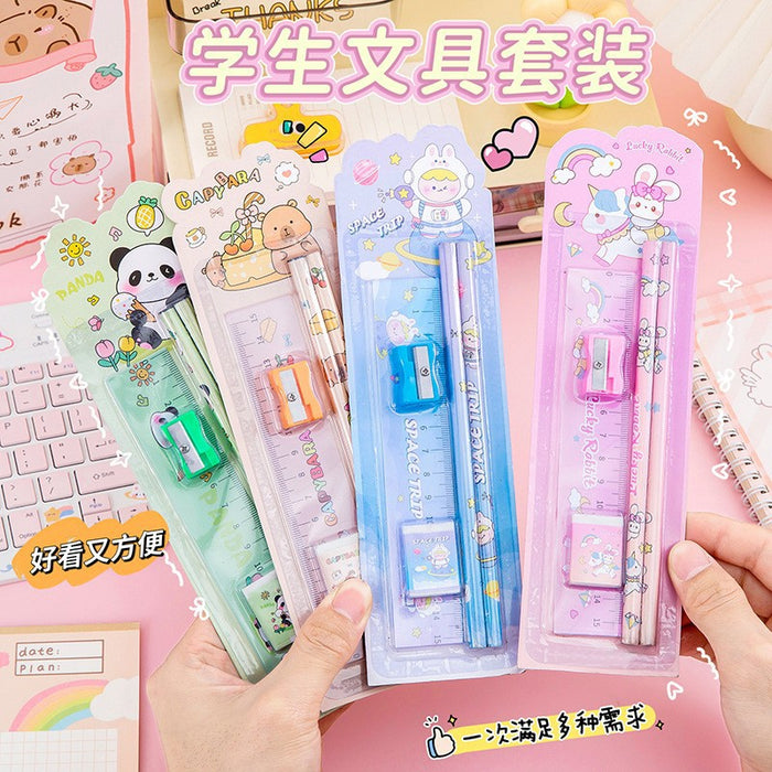 Wholesale Creative Children's Gifts Cartoon Stationery Set