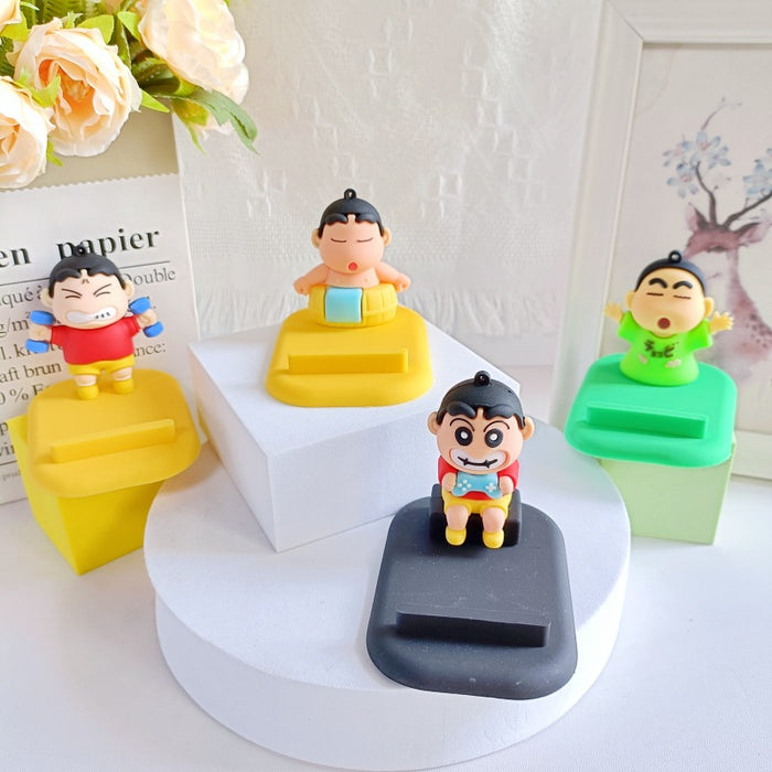 Wholesale PVC Cartoon Doll Mobile Phone Holder JDC-PS-MingT023