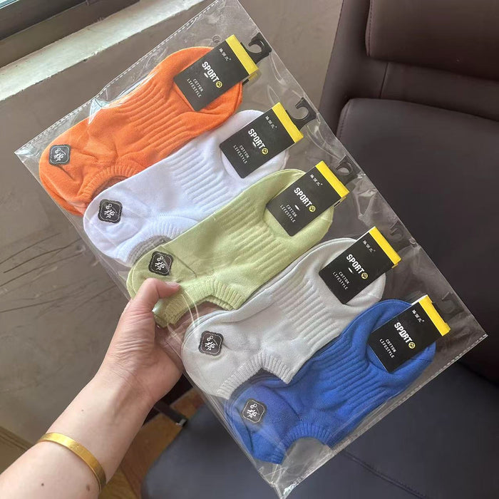 Wholesale Sports socks, boat socks, thin breathable short socks, cotton socks