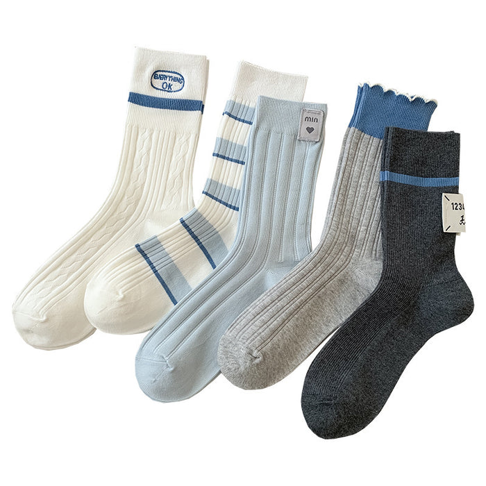 Wholesale Versatile striped fabric sock center tube