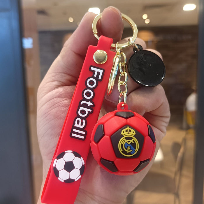 Wholesale Cartoon Soccer Keychain