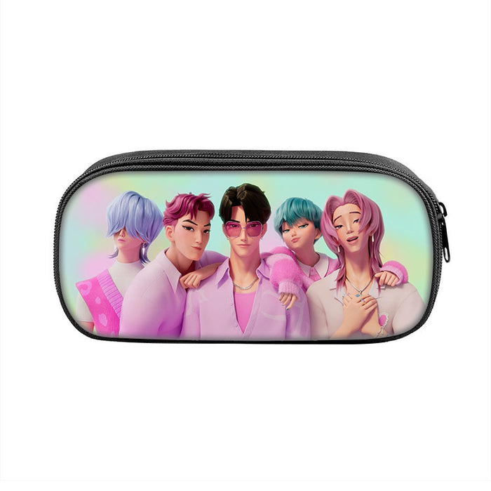 Wholesale KPOP Student pencil case storage bag
