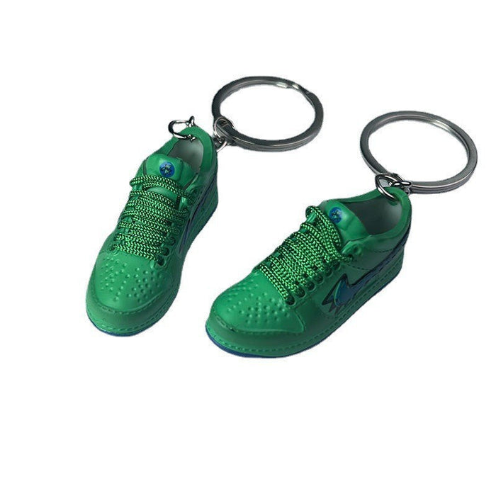 Wholesale Skateboard Shoes PVC Keychains JDC-KC-MiaoY065