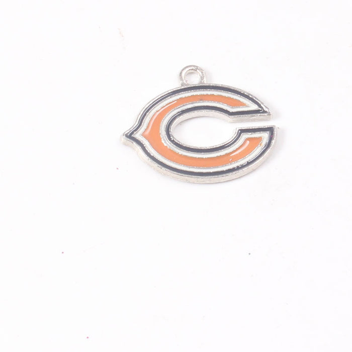 Wholesale Sports Football Drop Oil Team Pendant Mixed logo Drop Oil Sports Series Pendant