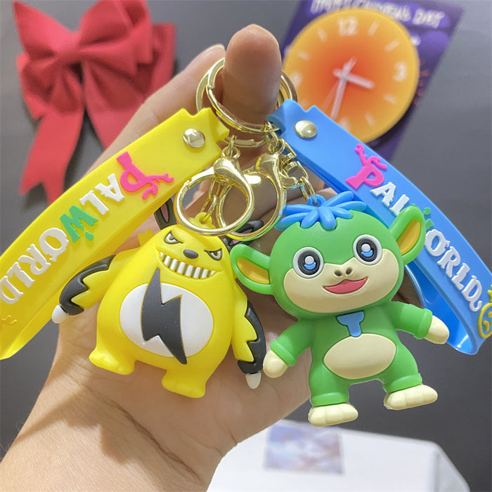 Wholesale PVC Cartoon Doll Keychain JDC-KC-WuYi040