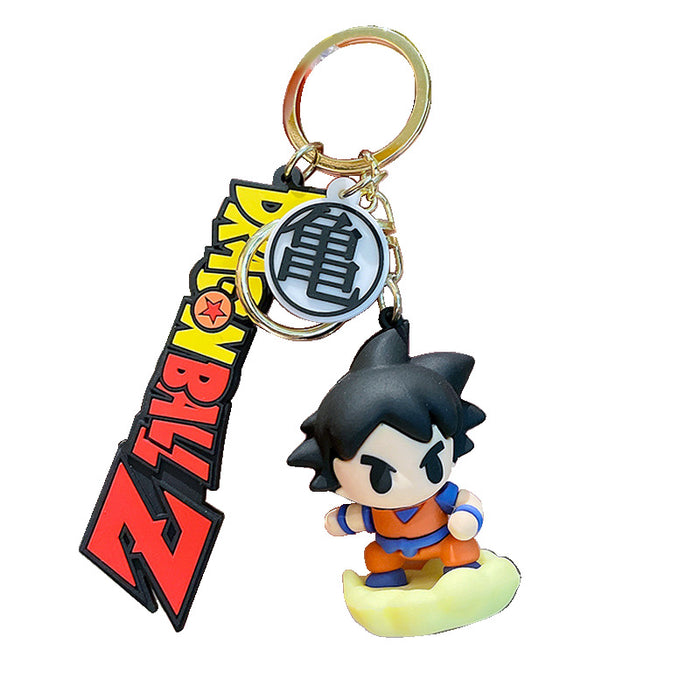 Wholesale Cartoon Three-dimensional Silicone Doll Keychain JDC-KC-MZL003