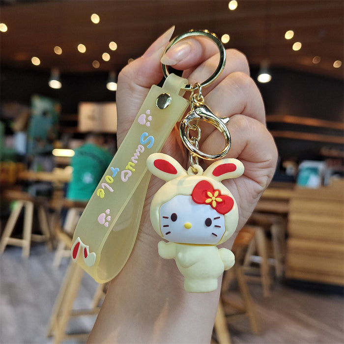 Wholesale Cartoon Doll Silicone Keychain (S) JDC-KC-ZhuoRan009