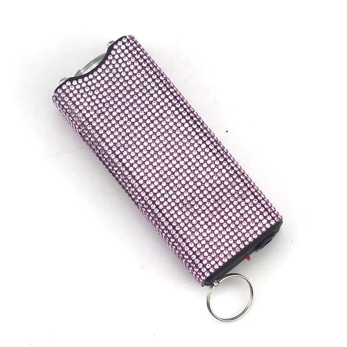 Wholesale Multifunctional Square Diamond Portable Tactical Flashlight Keychain Direct Charging