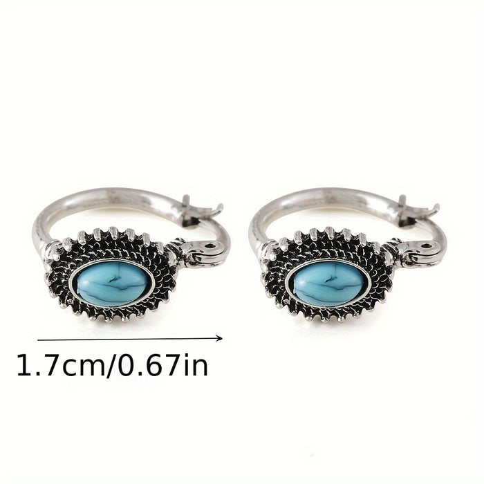 Wholesale Fashion Vintage Turquoise Earrings