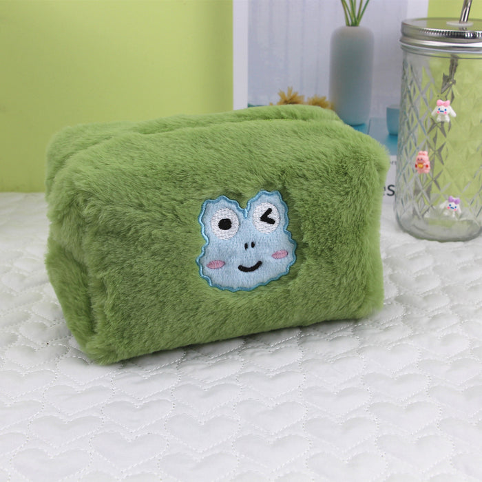 Wholesale Large Capacity Cartoon Plush Stationery Bag