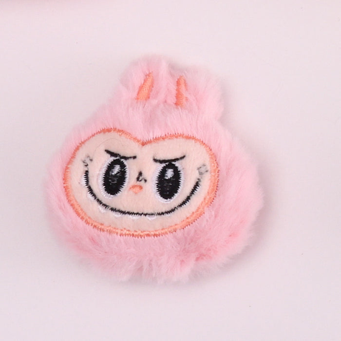 Wholesale Cartoon Brooch Plush Batch Cute Cloth Doll Toy Bag Pendant Clothing Accessories