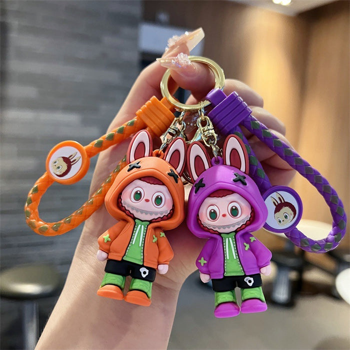 Wholesale Cartoon Cute Lamb PVC Keychains JDC-KC-JinB006