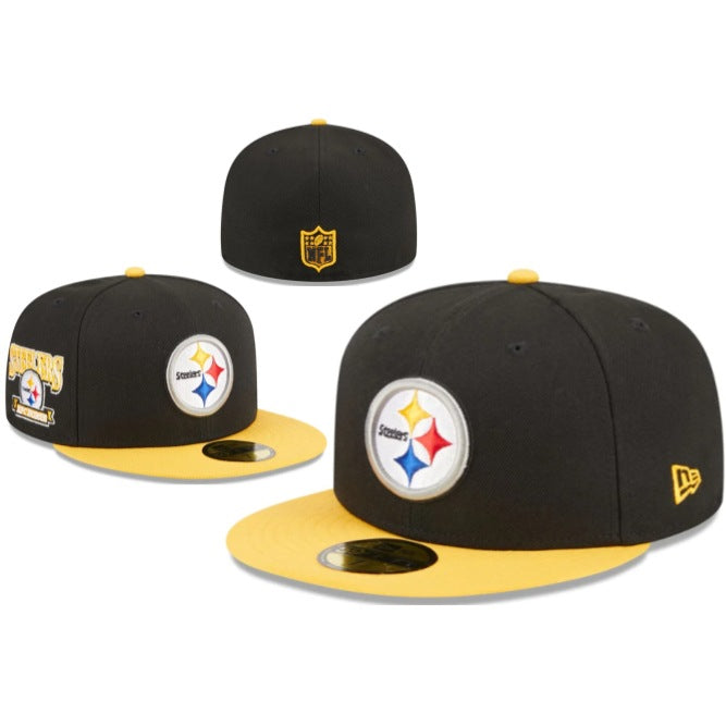 Wholesale Football fully enclosed large head circumference baseball cap outdoor non-adjustable flat brim hat
