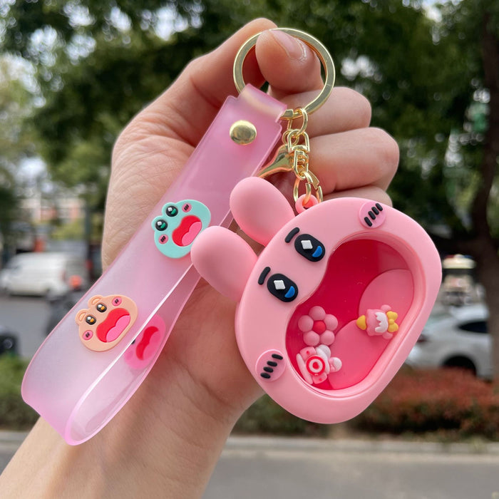 Wholesale Creative Big-Mouth Small Animal Maze Keychain