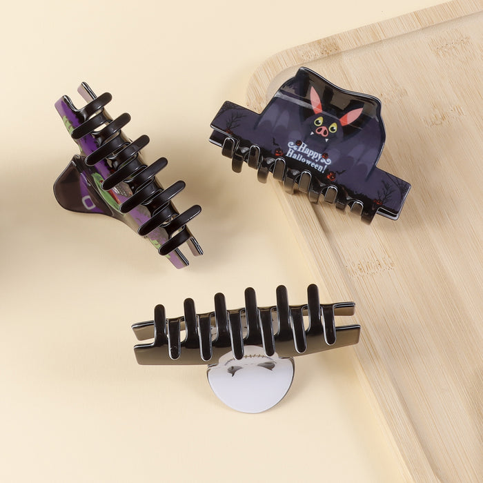 Wholesale  ghost pumpkin clip shark clip back of the head hair accessories