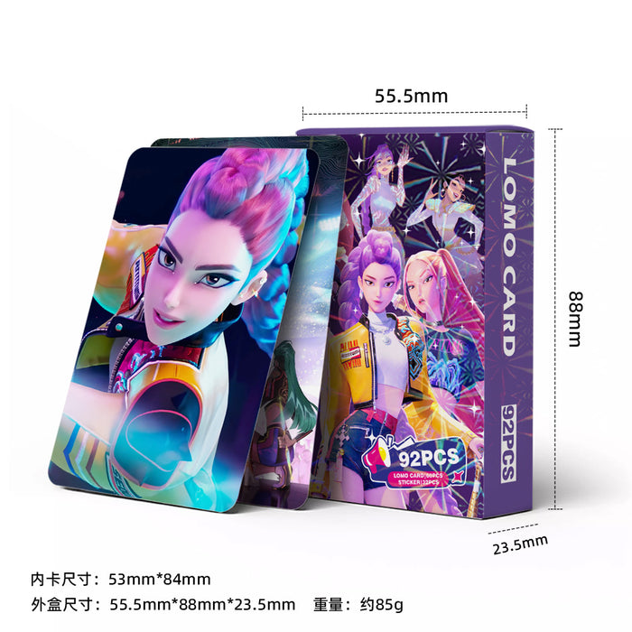 Wholesale 92 KPOP Peripheral Photo Mini Double-Sided Lomo Cards