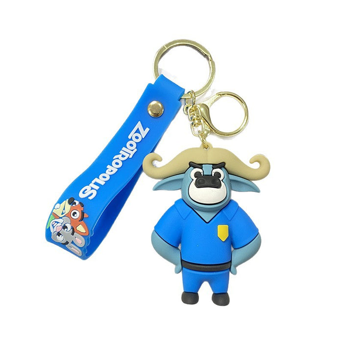 Wholesale Cute cartoon character keychains for couples