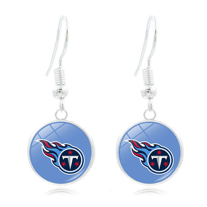 Wholesale Football Team  Pattern Earrings   Ear Jewelry