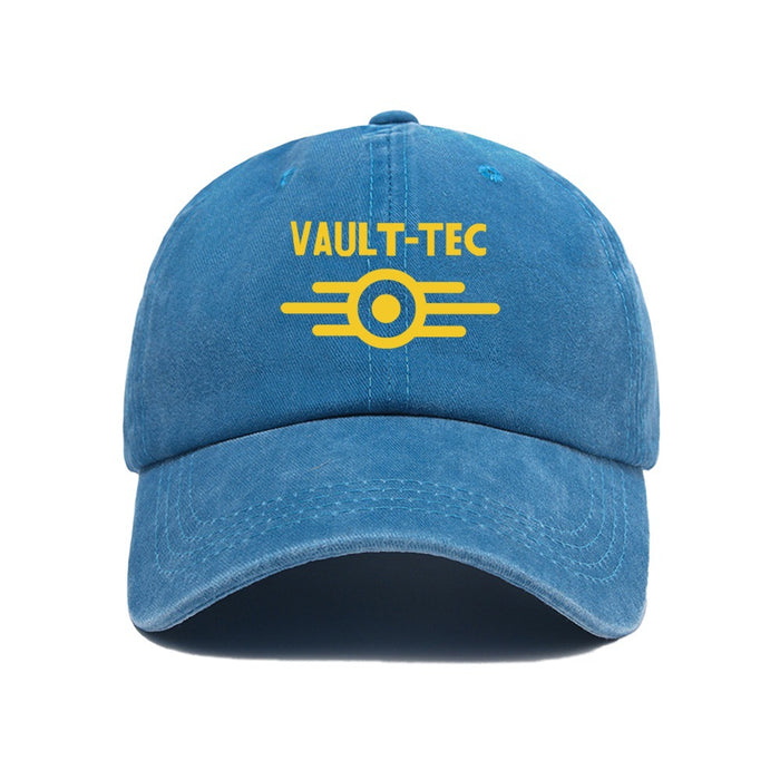 Wholesale Printed baseball cap for outdoor leisure, sun shading, washed retro trend