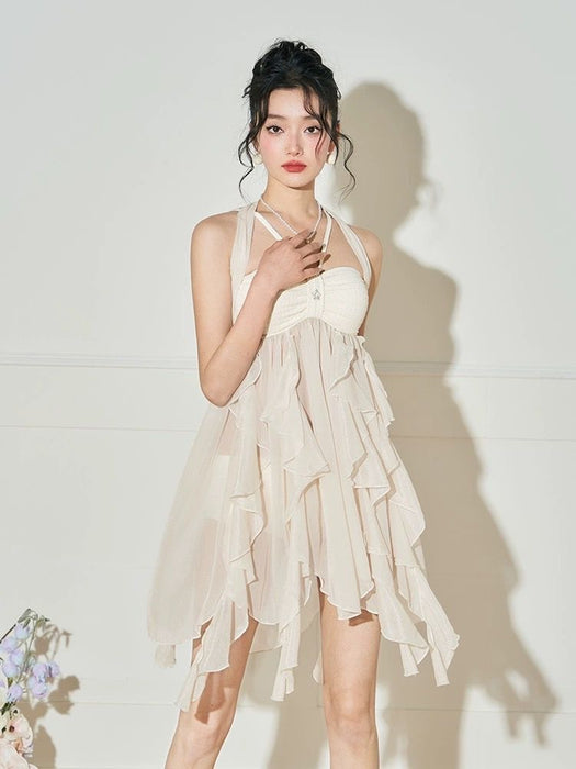 Wholesale Women's beach dress new high-end one-piece vacation swimsuit