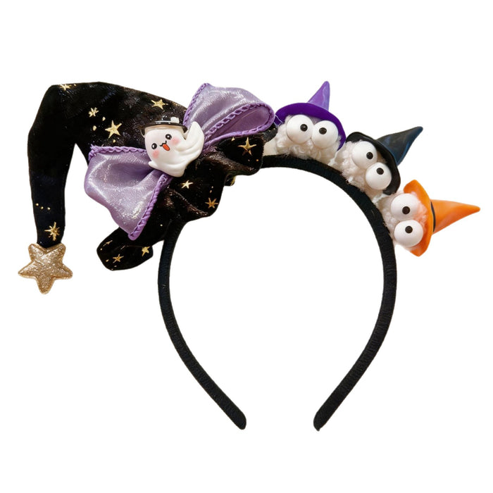 Wholesale Witch Hat Ghost Headband Hair Accessory
