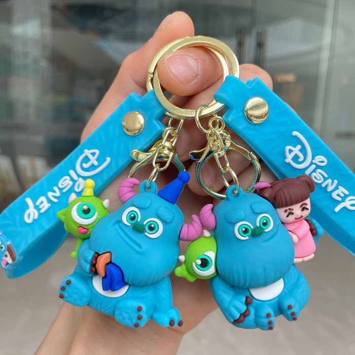 Wholesale Cartoon Anime Keychain Bag Pendant Car Keychain Creative Small Gift