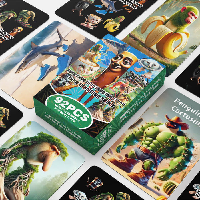 Wholesale 92 Small Cards Peripheral Collection Lomo Cards