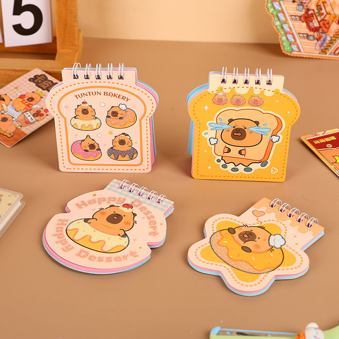 Wholesale Student Special-Shaped Flip-Up Cute Coil Notebook