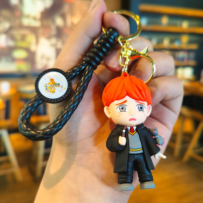 Wholesale Cartoon 3D Doll Rubber Keychain JDC-KC-Tingm048