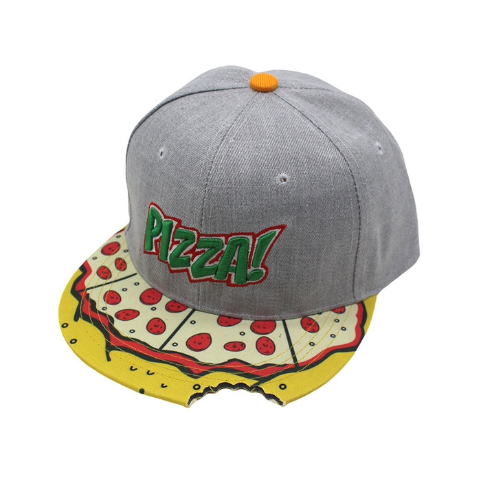 Wholesale Polyester Cartoon Letters Embroidery Flat Brim Baseball Cap JDC-FH-ZhiXie018