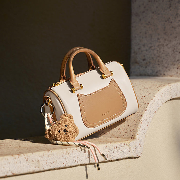 Wholesale Leather handbag, new versatile and fashionable shoulder bag, commuting high-end feeling, large capacity crossbody bag