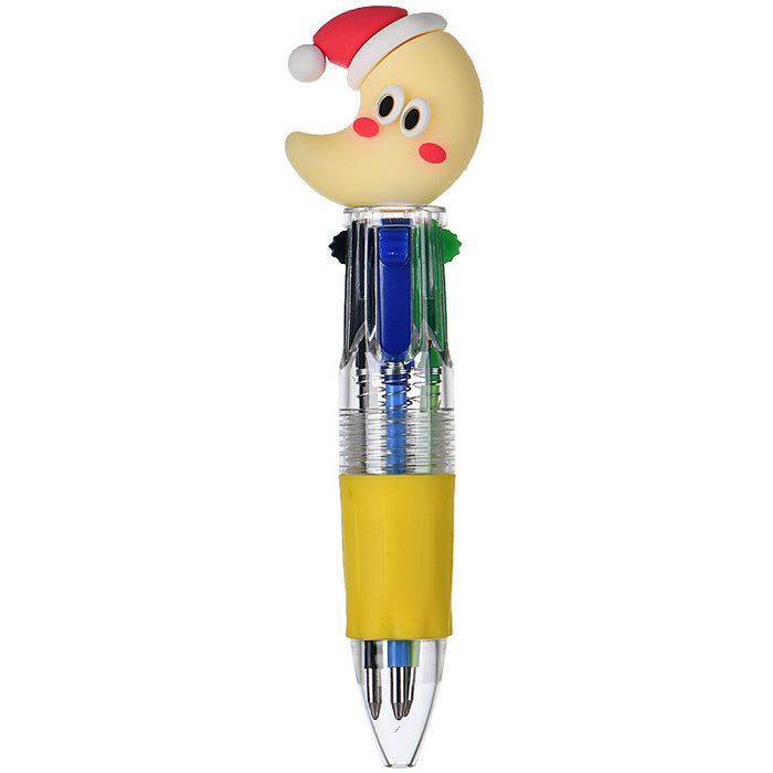Wholesale Four-color ballpoint pen cute cartoon multi-color pen